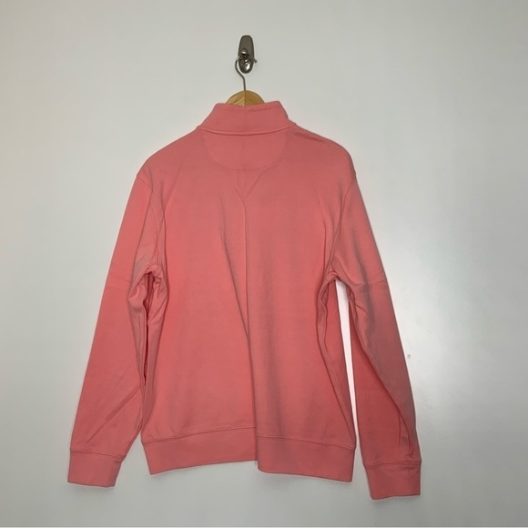 Vine yard Vines QuarterZip Sweater. Men’s Size Medium. Peach. - Picture 2 of 4